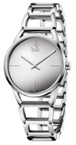 Calvin Klein Stately Silver Dial Silver Steel Strap Watch for Women - K3G23128 Buy Now By Calvin Klein