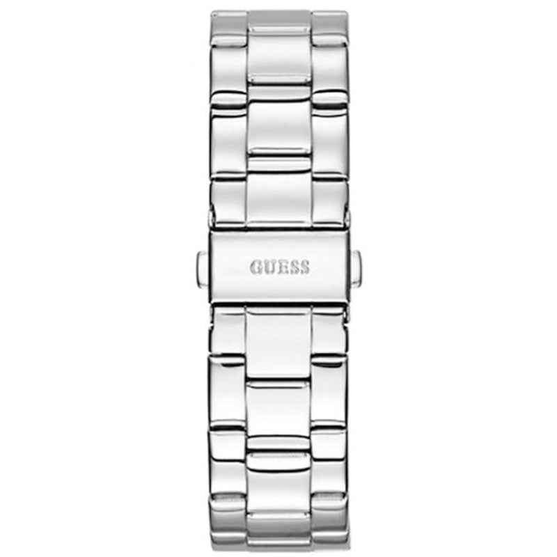 Guess Confetti Diamonds Silver Dial Silver Steel Strap Watch for Women - W0774L7 Buy Now By Guess