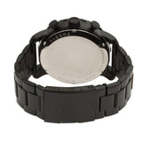 Fossil Nate Chrongraph Ion Plated Black Dial Black Steel Strap Watch for Men - JR1356 Buy Now By Fossil