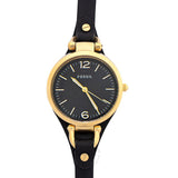 Fossil Georgia Black Dial Black Leather Strap Watch for Women - ES3148 Buy Now By Fossil