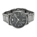 Emporio Armani Luigi Analog Grey Dial Grey Steel Strap Watch For Men - AR11155 Buy Now By Emporio Armani
