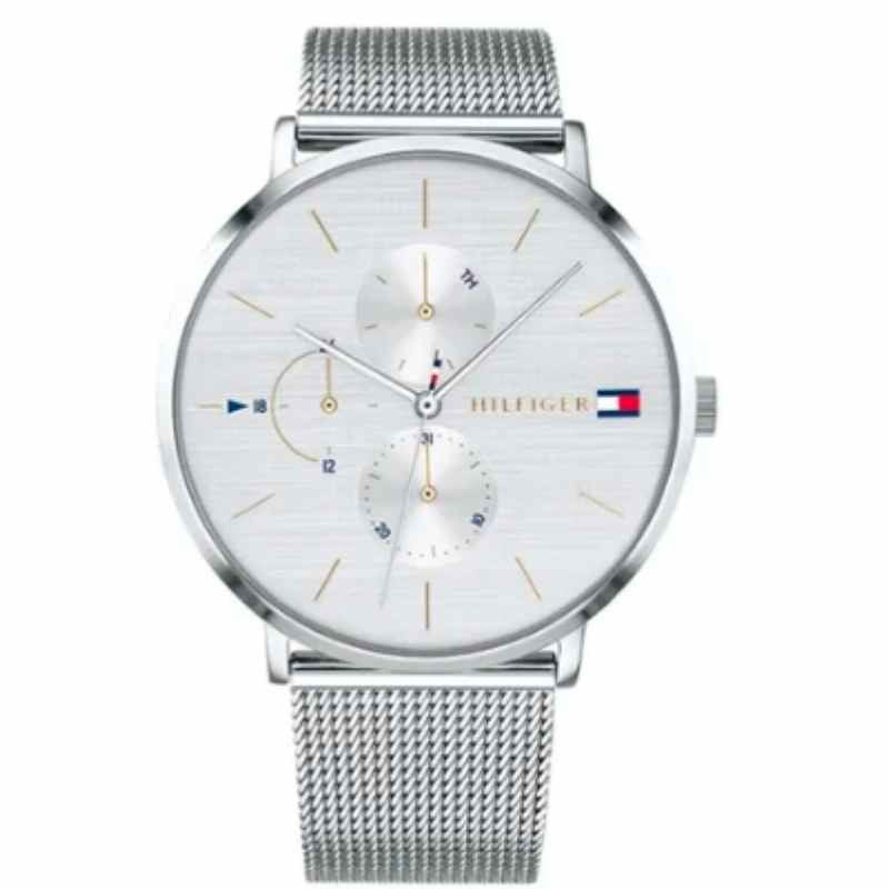 Tommy Hilfiger Jenna Quartz Silver Dial Silver Mesh Bracelet Watch For Women - 1781942 Buy Now By Tommy Hilfiger