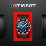 Tissot Seastar 1000 Chronograph Blue Dial Black Rubber Strap Watch For Men - T120.417.17.041.00 Buy Now By Tissot