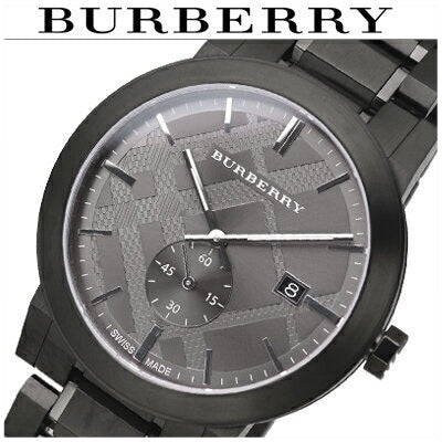 Burberry The City Black Dial Black Steel Strap Watch for Men - BU9902 Buy Now By Burberry