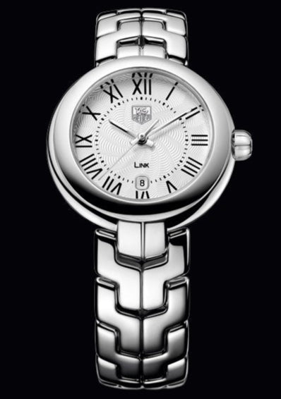 Tag Heuer Link Roman Numeral Silver Dial Silver Steel Strap Watch for Women - WAT1416.BA0954 Buy Now By Tag Heuer
