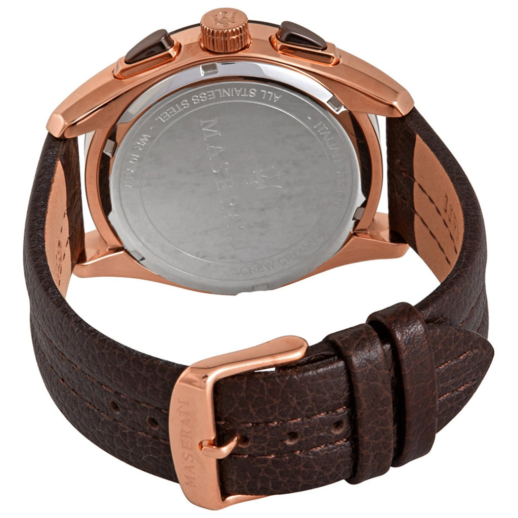 Maserati Traguardo Chronograph Blue Dial Brown Leather Strap Watch For Men - R8871612024 Buy Now By Maserati