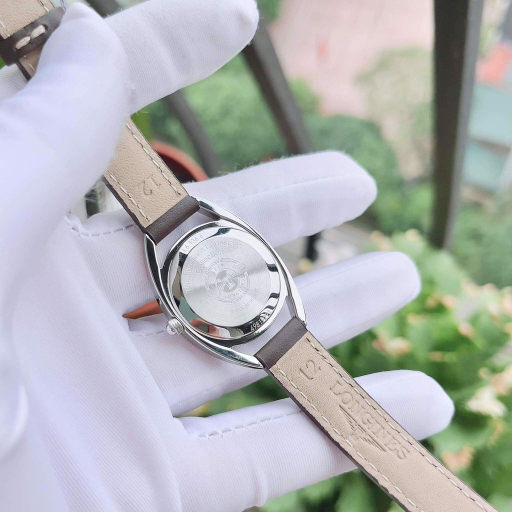 Longines Equestrian Silver Dial Watch for Women - L6.136.4.73.2 Buy Now By Longines