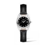 Longines Equestrian Quartz Diamond Black Dial Watch for Women - L6.136.4.57.0 Buy Now By Longines