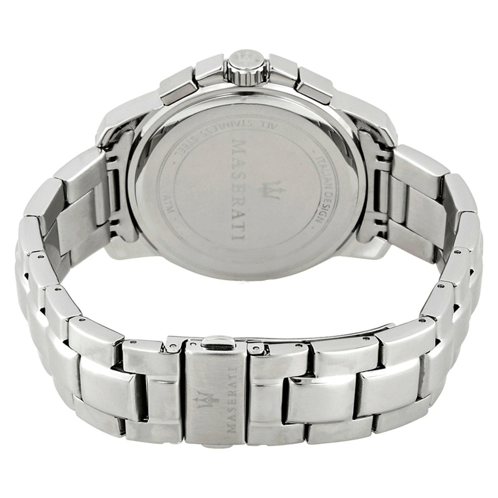 Maserati Successo Chronograph Silver Dial Silver Steel Strap Watch For Men - R8873621004 Buy Now By Maserati