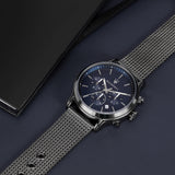 Maserati Epoca Black Edition Blue Dial Black Mesh Bracelet Watch For Men - R8873618008 Buy Now By Maserati