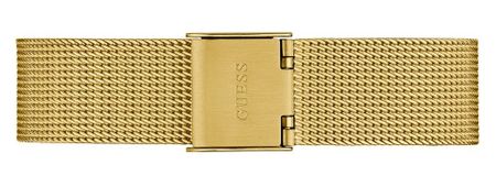Guess Fame Diamonds Gold Dial Gold Mesh Bracelet Watch for Women - GW0508L2 Buy Now By Guess
