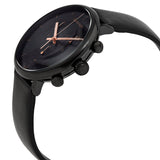 Calvin Klein High Noon Black Dial Black Leather Strap Watch for Men - K8M274CB Buy Now By Calvin Klein