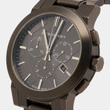 Burberry The City Grey Dial Gunmetal Grey Steel Strap Watch for Men - BU9354 Buy Now By Burberry