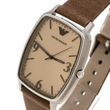 Emporio Armani Epsilon Quartz Brown Dial Brown Leather Strap Watch For Men - AR2489 Buy Now By Emporio Armani