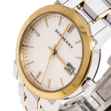 Burberry The City White Dial Two Tone Steel Strap Watch for Women - BU9115 Buy Now By Burberry