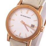 Burberry The City White Dial White Leather Strap Watch for Women - BU9012 Buy Now By Burberry