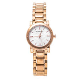 Burberry The City White Dial Rose Gold Steel Strap Watch for Women - BU9204 Buy Now By Burberry
