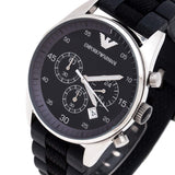 Emporio Armani Sportivo Black Dial Two Tone Ceramic Bracelet Watch For Men - AR5866 Buy Now By Emporio Armani