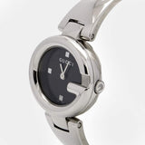 Gucci Guccisima Quartz Black Dial Silver Steel Strap Watch For Women - YA134501 Buy Now By Gucci