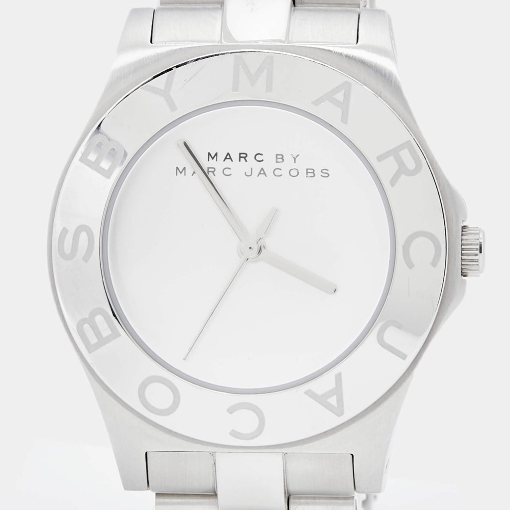 Marc Jacobs Marc White Dial White Ceramic Strap Watch for Women - MBM9500 Buy Now By Marc Jacobs