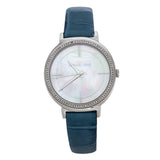 Michael Kors Cinthia Mother of Pearl Dial Blue Leather Strap Watch for Women - MK2661 Buy Now By Michael Kors