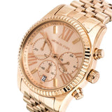 Michael Kors Lexington Rose Gold Dial Rose Gold Steel Strap Watch for Women - MK5569 Buy Now By Michael Kors