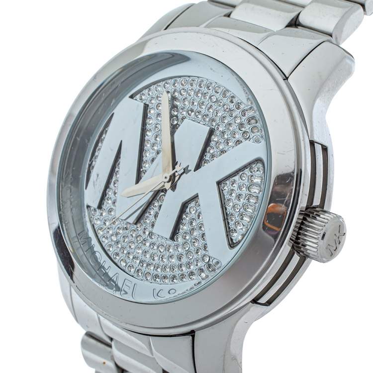 Michael Kors Runway Silver Dial Silver Steel Strap Watch for Women - MK5544 Buy Now By Michael Kors