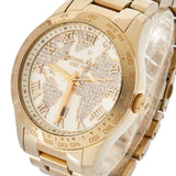 Michael Kors Layton Chronograph Gold Dial Gold Steel Strap Watch for Women - MK5959 Buy Now By Michael Kors