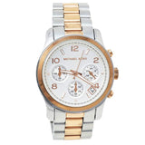 Michael Kors Runway Silver Dial Two Tone Steel Strap Watch for Women - MK5315 Buy Now By Michael Kors