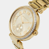 Michael Kors Skylar Gold Dial Gold Steel Strap Watch for Women - MK5867 Buy Now By Michael Kors
