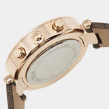 Michael Kors Parker Chronograph White Dial Brown Leather Strap Watch For Women - MK6917 Buy Now By Michael Kors