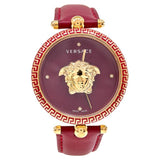 Versace Palazzo Empire Red Dial Red Leather Strap Watch for Women - VCO120017 Buy Now By Versace