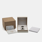 Versace Crystal Gleam Guilloche Black Dial Silver Steel Strap Watch for Women - VAN030016 Buy Now By Versace