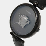 Versace Palazzo Empire Black Dial Black Leather Strap Watch for Women - VCO050017 Buy Now By Versace
