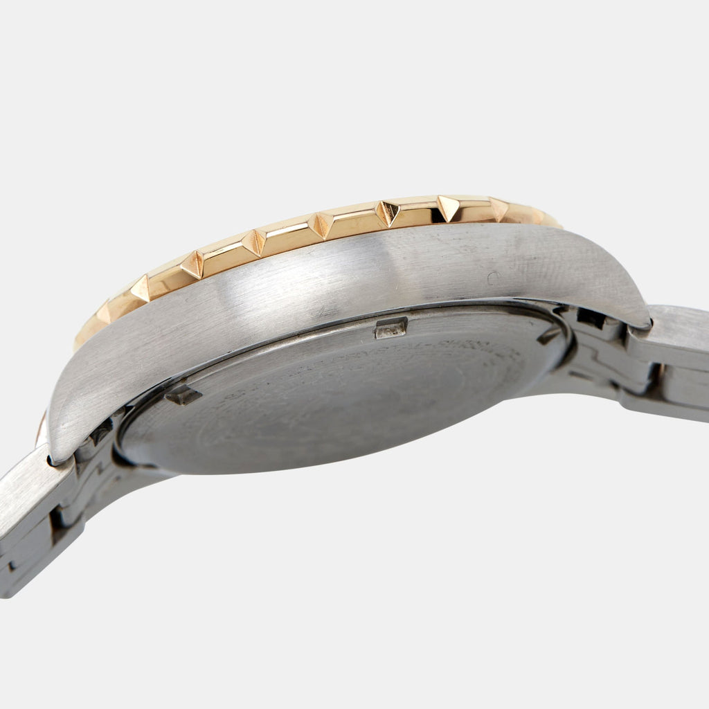 Versace Hellenyium Silver Dial Two Tone Steel Strap Watch for Women - V12030015 Buy Now By Versace