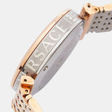 Versace V-Twist White Dial Two Tone Mesh Bracelet Watch for Women - VELS00719 Buy Now By Versace