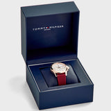 Tommy Hilfiger Haven Quartz White Dial Red Rubber Strap Watch For Women - 1782200 Buy Now By Tommy Hilfiger