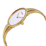 Calvin Klein Drift Silver Dial Gold Steel Strap Watch for Women - K6S2N516 Buy Now By Calvin Klein