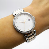 Tommy Hilfiger Lynn Quartz White Dial Two Tone Steel Strap Watch For Women - 1782236 Buy Now By Tommy Hilfiger