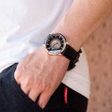 Mido Commander Automatic Black Dial Black Leather Strap Watch For Men - M021.407.36.411.00 Buy Now By Mido