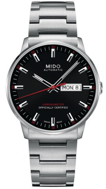 Mido Commander II Automatic Black Dial Silver Steel Strap Watch For Men - M021.431.11.051.00 Buy Now By Mido