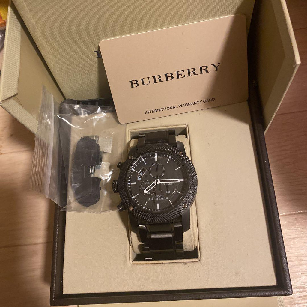 Burberry Chrono Sport Brown Dial Brown Steel Strap Watch for Men - BU7716 Buy Now By Burberry