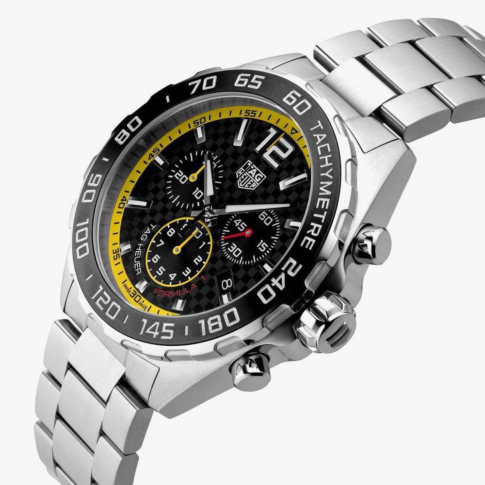Tag Heuer Formula 1 Chronograph Black Dial Silver Steel Strap Watch for Men- CAZ101AC.BA0842 Buy Now By Tag Heuer