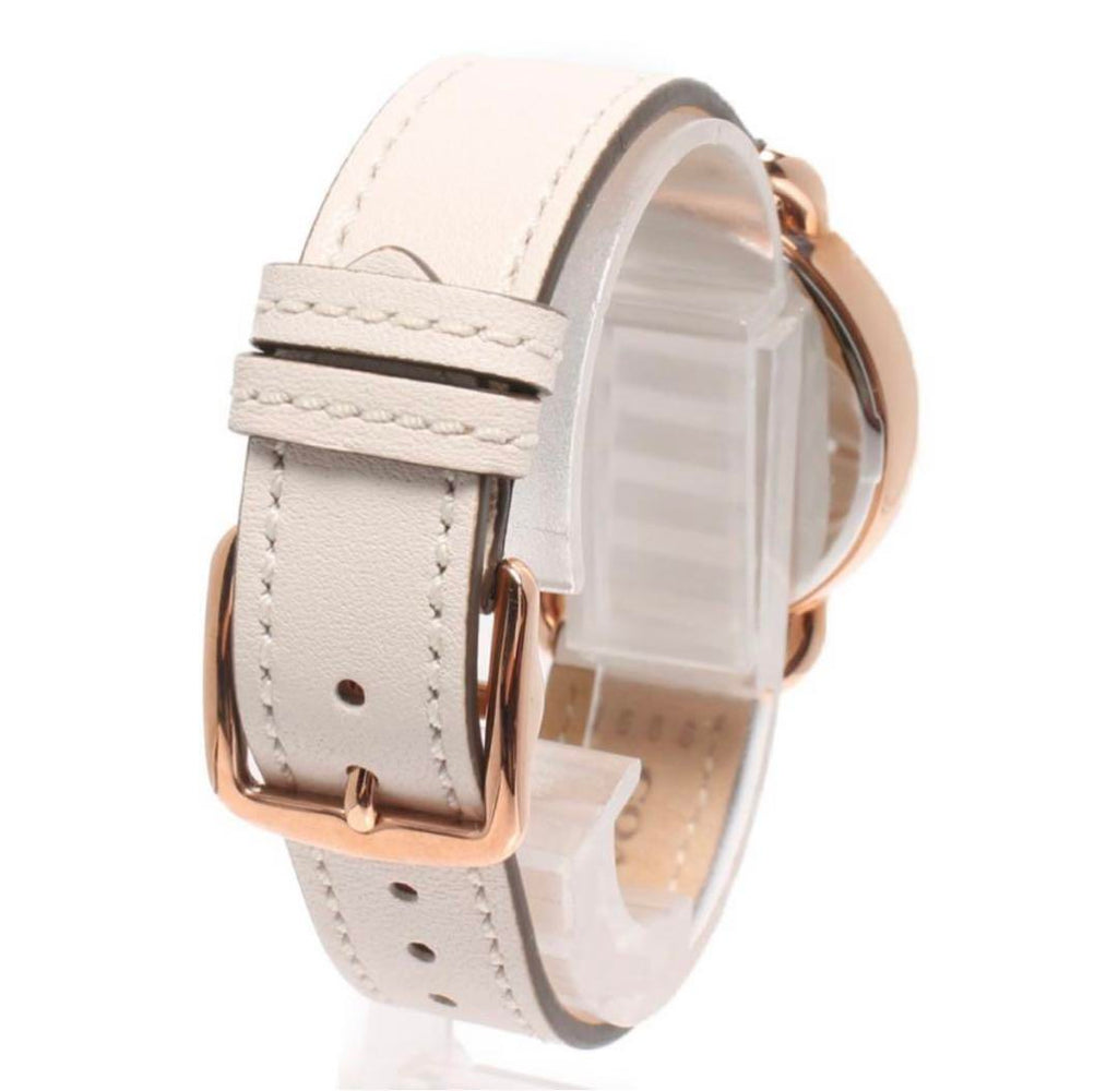 Coach Delancey White Dial White Leather Strap Watch for Women - 14502716 Buy Now By Coach