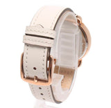 Coach Delancey White Dial White Leather Strap Watch for Women - 14502716 Buy Now By Coach