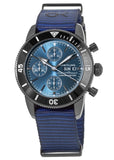 Breitling Superocean Heritage Chronograph 44 Outerknown Blue Dial Blue NATO Strap Watch for Men - M133132A1C1W1 Buy Now By Breitling