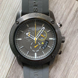 Burberry Sport Endurance Chronograph Grey Dial Grey Rubber Strap Watch for Men - BU7713 Buy Now By Burberry