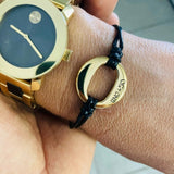 Movado Bold Black Dial Gold Steel Strap Unisex Watch - 3600397 Buy Now By Movado