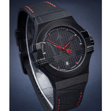 Maserati Potenza 3H STR Black Dial 42mm Leather Strap Watch For Men - R8851108010 Buy Now By Maserati