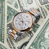 Michael Kors Runway Silver Dial Two Tone Steel Strap Watch for Women - MK5315 Buy Now By Michael Kors